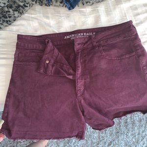 High waisted AE shorts